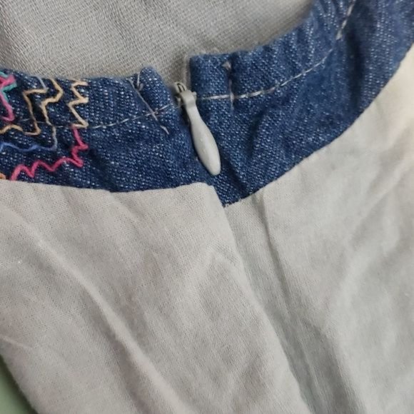 Lucy & Co Women's Medium Patchwork Boho Dress - Picture 11 of 15